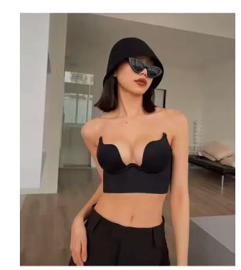 Hot Sale Daily Hot Sexy Girl Black Sexy Mature Bra Women Seamless Bra Deep Cup Push up Shapewear