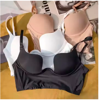 Hot Sale Daily Hot Sexy Girl Black Sexy Mature Bra Women Seamless Bra Deep Cup Push up Shapewear