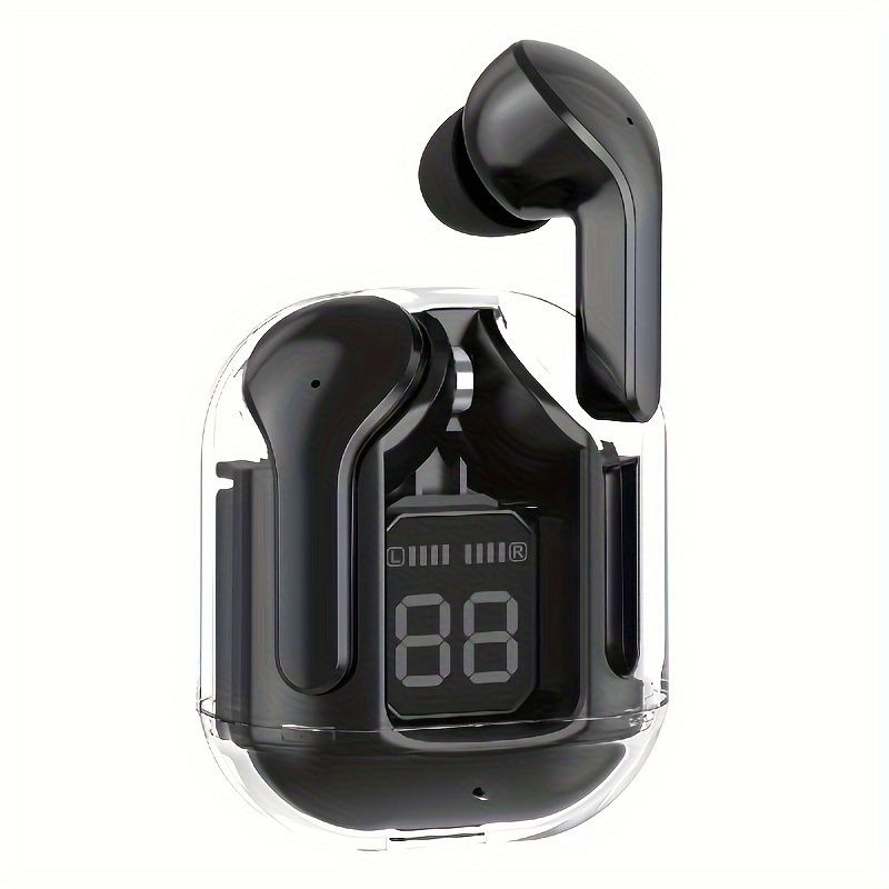 Original New AIR31 TWS Transparent Wireless Bluetooth Earphones HIFI Sound Quality Bluetooth Earbuds For Xiaomi Huawei iphone Black
