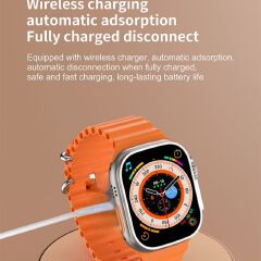 I20 Ultra Max Smart Watch Ultra 10 In 1 Waterproof 7 Straps + Protective Case + Earphones Men Women 49MM Bluetooth Call Heart Rate Wireless Charging Fitness Bracelet Smartwatch Set