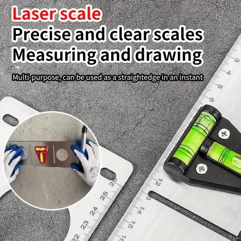 1Pc Stainless Steel 86 Type Thickened Switch Box Hydroelectric Base Box Locator Template Proofing Measuring Tool