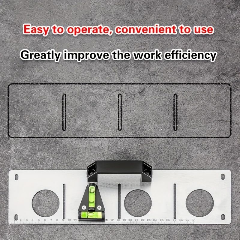 1Pc Stainless Steel 86 Type Thickened Switch Box Hydroelectric Base Box Locator Template Proofing Measuring Tool