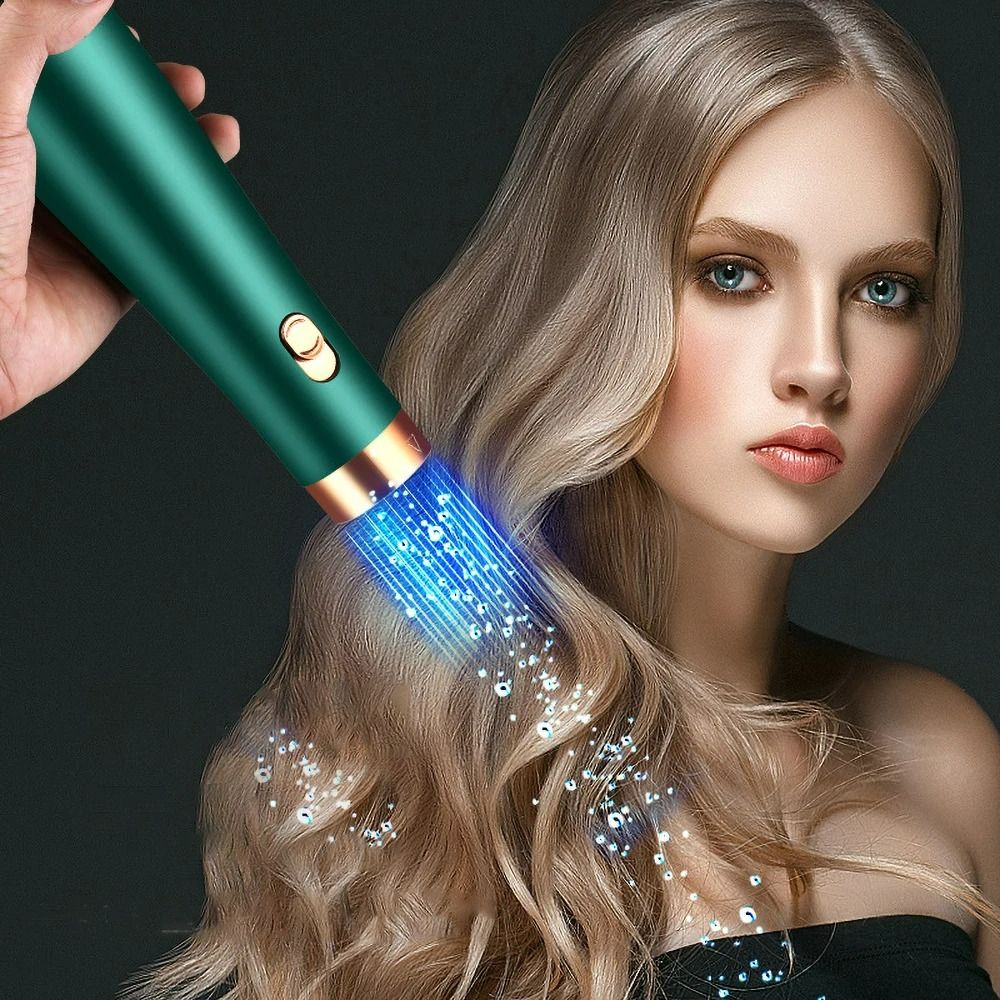 3 in 1 Hair Dryer Comb One Step Hot Air Brush Negative Ion Hair Straightener Heating Comb Curler Hairdryer Hair Styler Tool