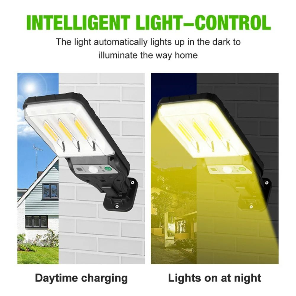 New Outdoor LED Solar Wall Light, Human Sensing Tungsten Wire Lamp, Home Wall Remote Control, Courtyard Street Light