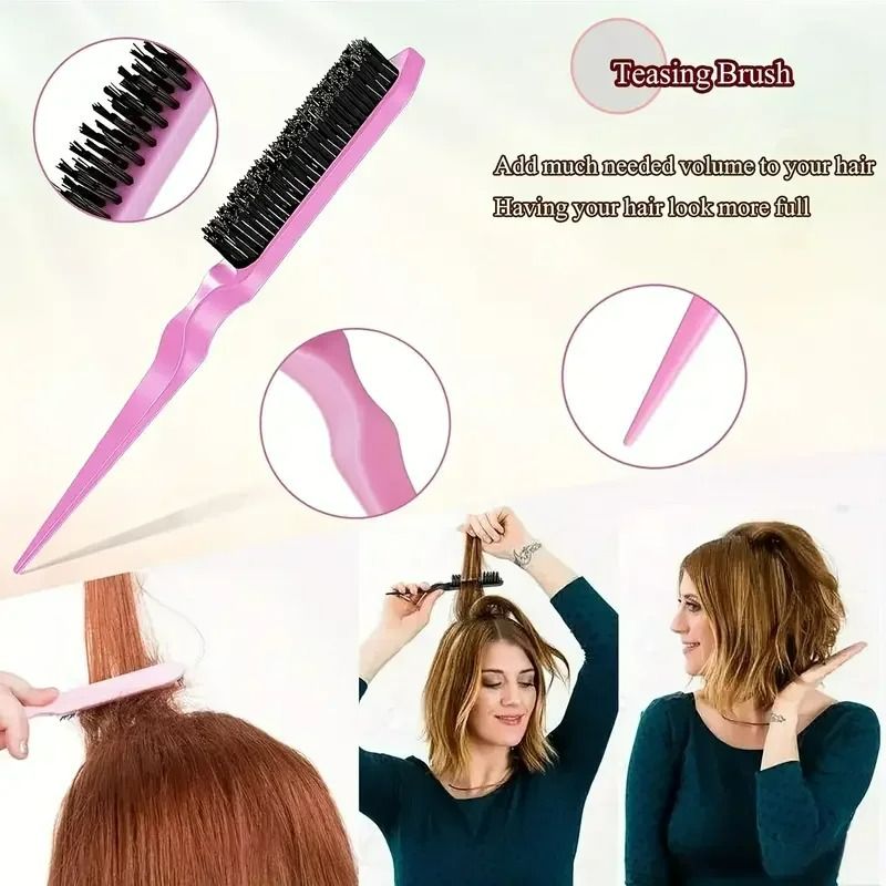 Comb Set Relaxing Elastic Massage Comb Hollow Out Hair Brush Scalp Massage Combs Hair Styling Spray bottle Hair Salon Tools