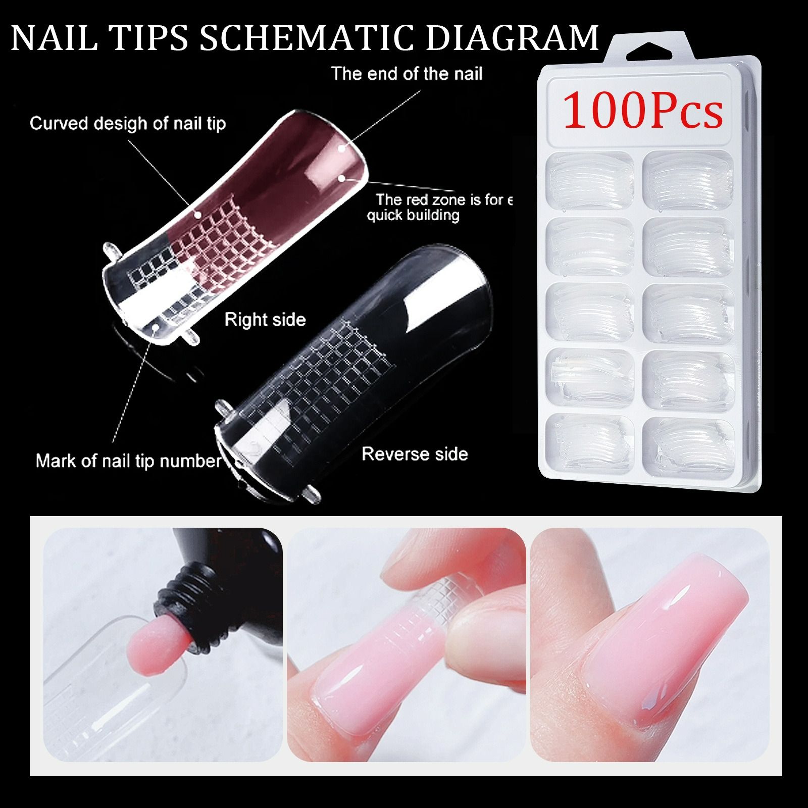 26pcs Nail Gel Lamp Manicure kits LED Nail Dryer Nail Extension Set Nail Manicure Tool UV Portable UV Led Nail Dryer Lamp Nail Kits