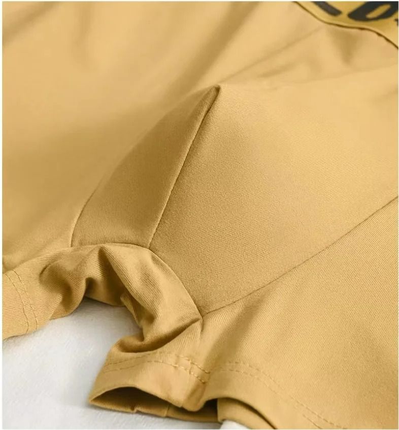 5PCS Boxer Panties Men Letter Underwear Trunks Underpant Comfortable Breathable Soft Cotton Panties Boxer Shorts Plus Size