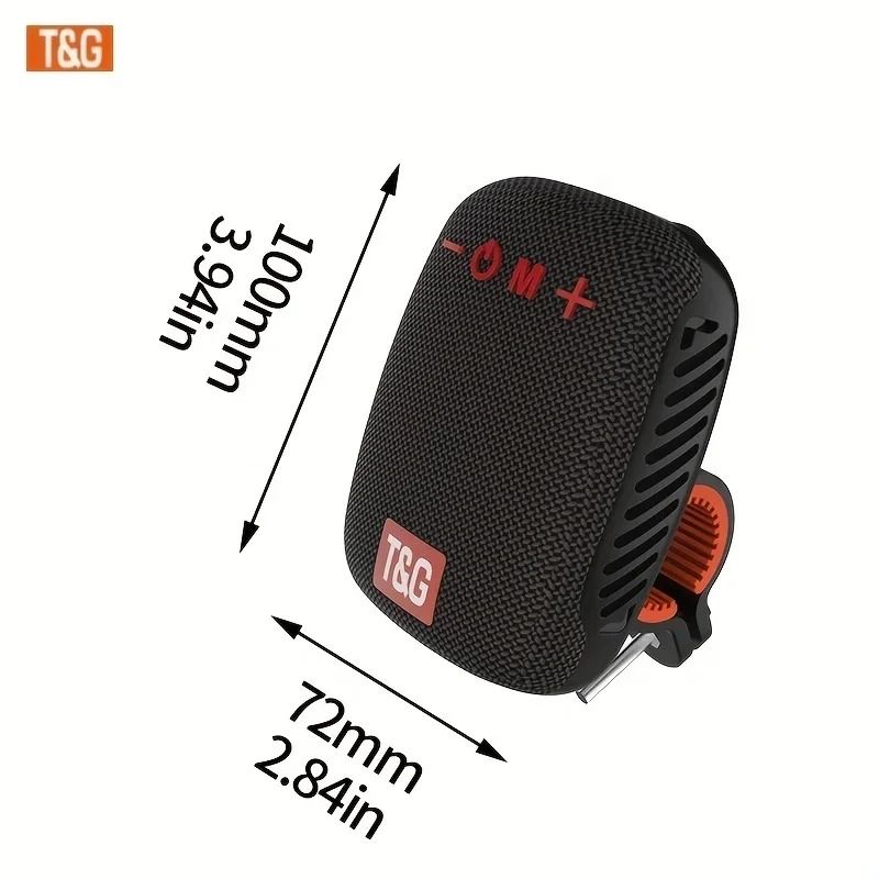 Bicycle Wireless Stereo Speaker Type-C USB Rechargeable Portable Outdoor Waterproof  Wireless Bluetooth Speaker