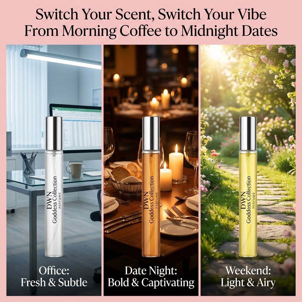 5Pcs 5ml Floral Original Sample Perfume Gift Box Gentle Fragrance