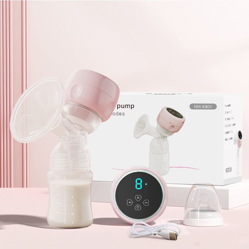Electric Breast Pump，Portable Electric Breast Pump，Low Noise Electric Breast Pump for Breastfeeding Mom ﻿