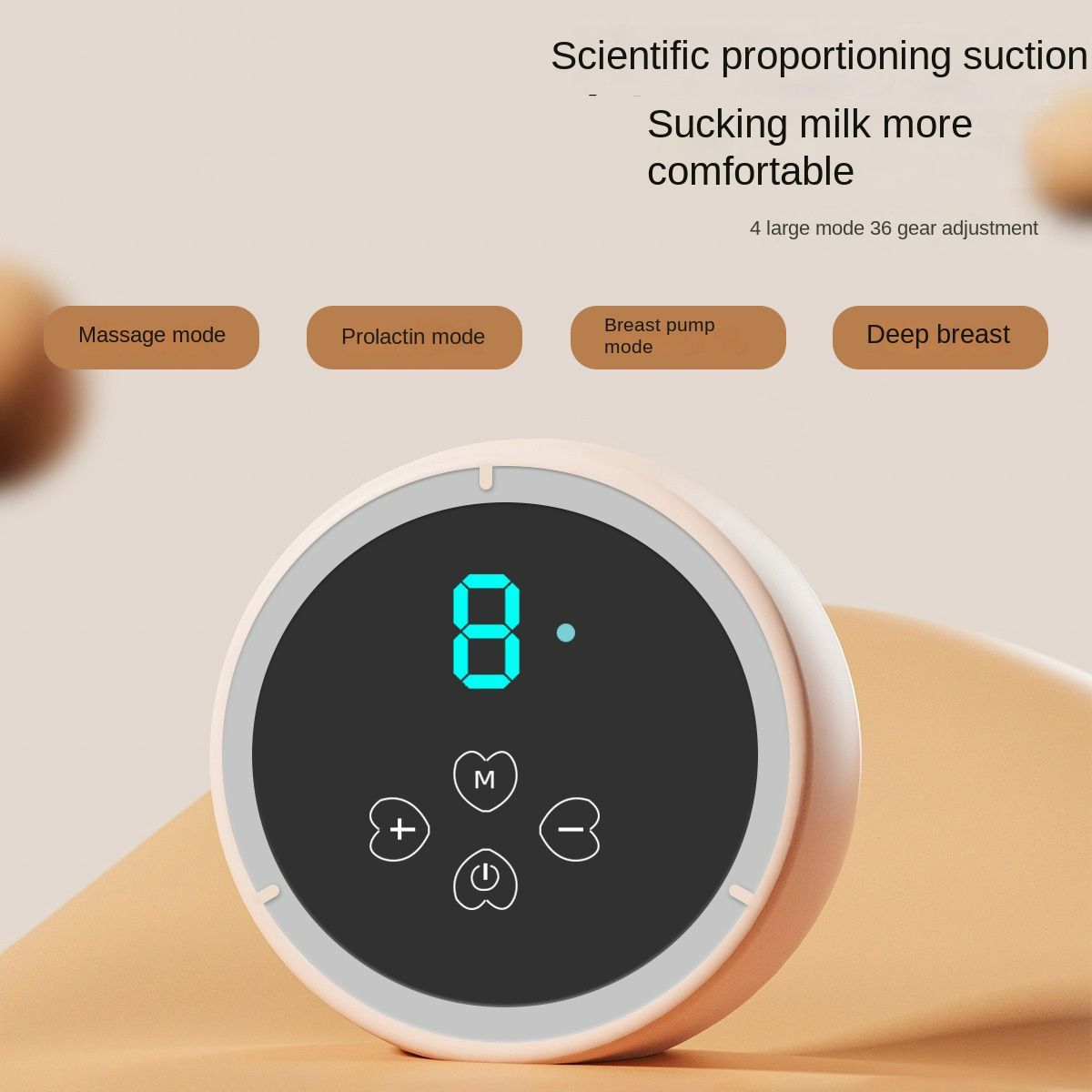 Electric Breast Pump，Portable Electric Breast Pump，Low Noise Electric Breast Pump for Breastfeeding Mom ﻿