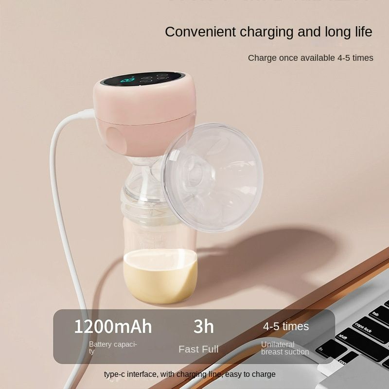Electric Breast Pump，Portable Electric Breast Pump，Low Noise Electric Breast Pump for Breastfeeding Mom ﻿