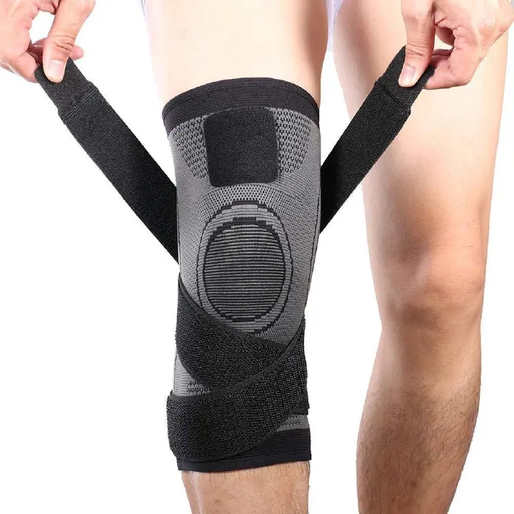 1 pack Copper Knee Brace for Women and Men -Knee Compression Sleeve with Straps,Knee Braces for Knee Pain，
Knee Support for Sports Workout Weightlifting Basketball, Knee Sleeve for Joint Pain