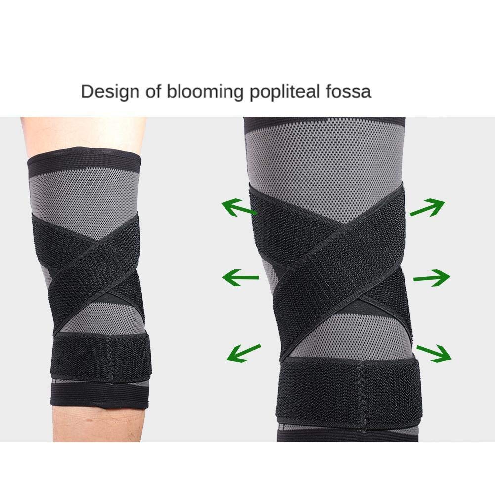 1 pack Copper Knee Brace for Women and Men -Knee Compression Sleeve with Straps,Knee Braces for Knee Pain，
Knee Support for Sports Workout Weightlifting Basketball, Knee Sleeve for Joint Pain