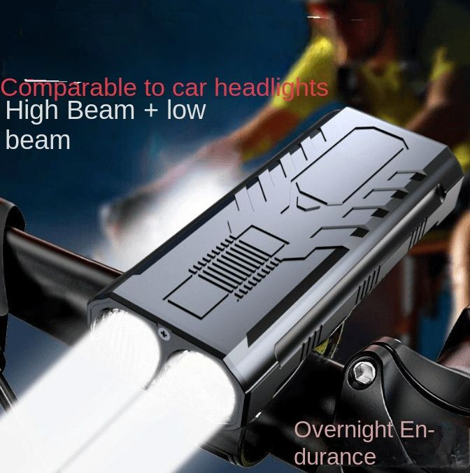 Bike Bicycle Light USB LED Rechargeable Set Mountain Cycle Front Back Headlight Lamp Flashlight