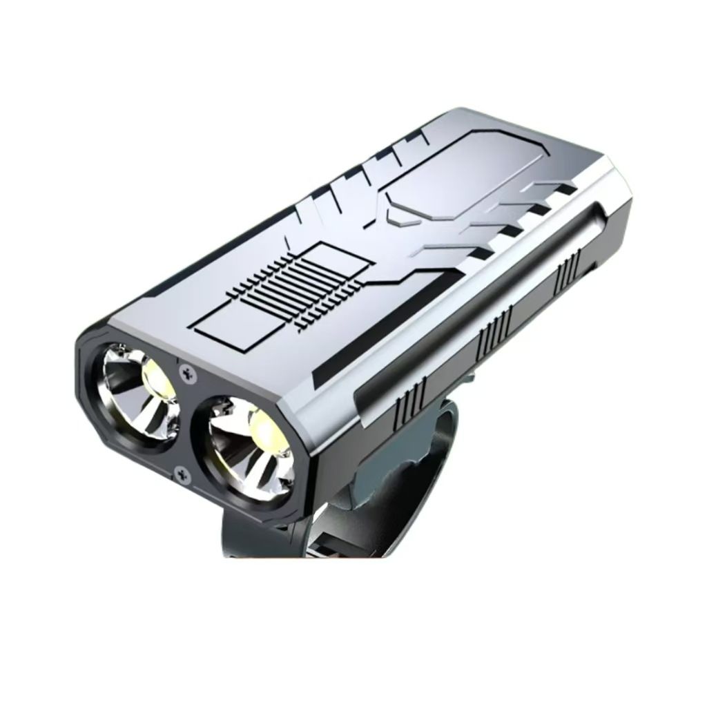 Bike Bicycle Light USB LED Rechargeable Set Mountain Cycle Front Back Headlight Lamp Flashlight