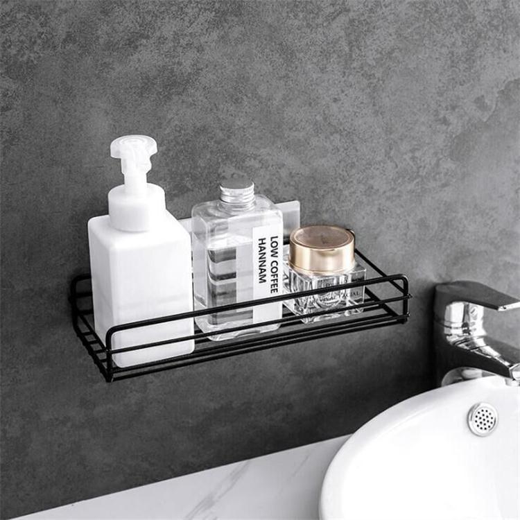 2pcs Hanging Basket Kitchen Shower Hanging Storage Wall Shelf Shampoo Holder Iron with Hooks Bath Accessories Metal Shower Basket Shelf