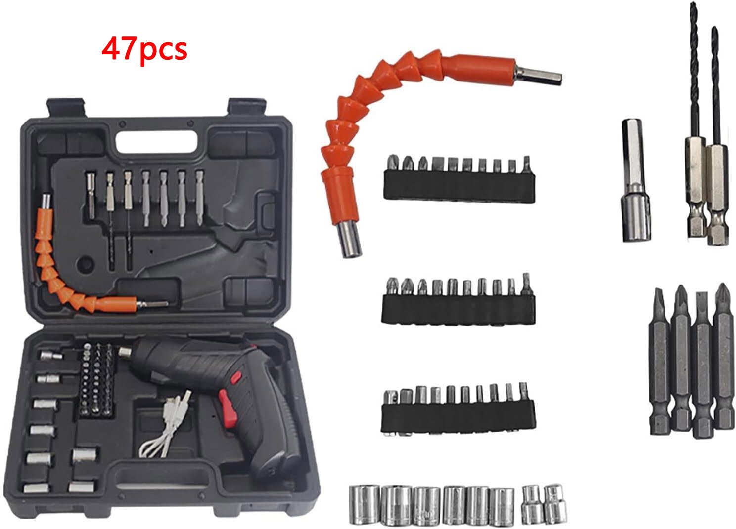 Electric Power Screwdrivers Cordless Screw Guns Drill Driver Rechargeable