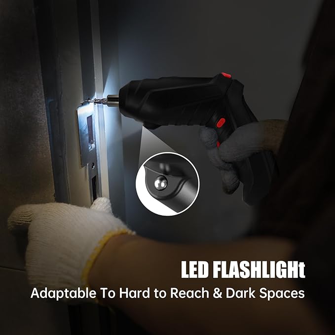 Electric Power Screwdrivers Cordless Screw Guns Drill Driver Rechargeable