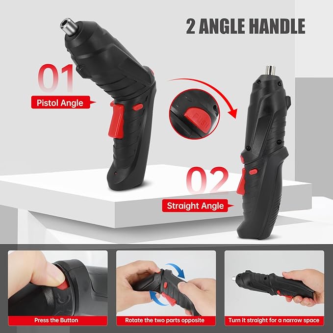 Electric Power Screwdrivers Cordless Screw Guns Drill Driver Rechargeable