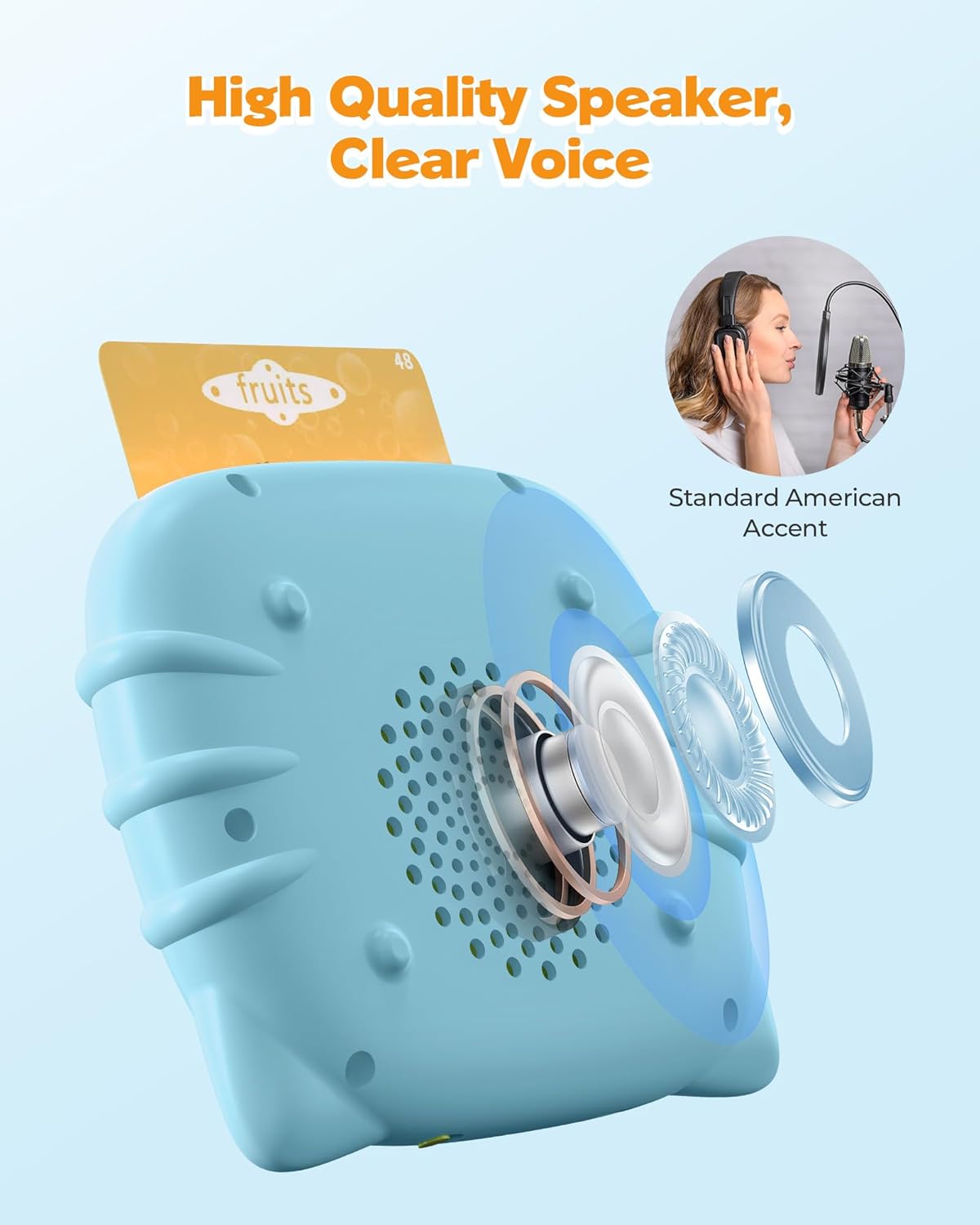 Toddler Learning Toys for 2 3 4 5 Year Old Boys and Girls, Autism Sensory Toys for Autistic Children, Speech Therapy Toys, 112 Cards - 224 Sight Words Talking Flash Cards