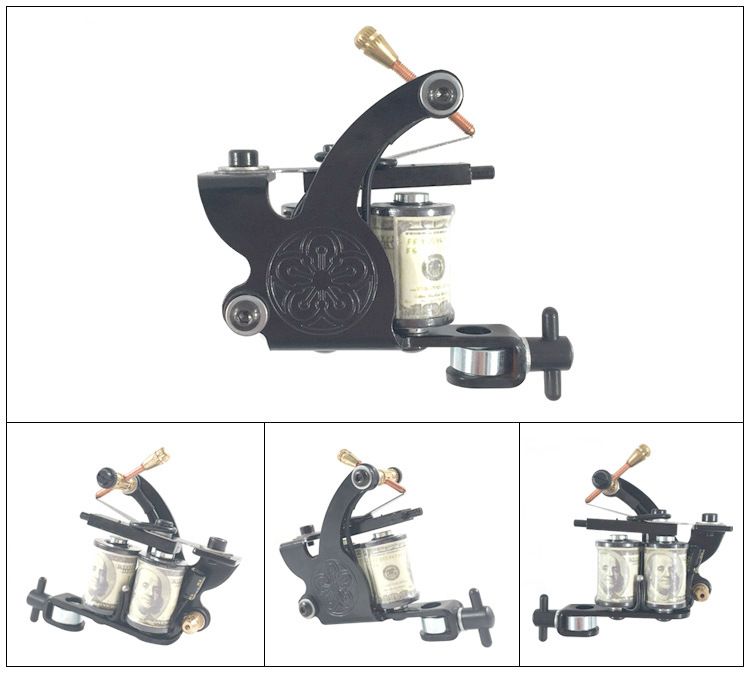 Professional tattoo machine set,  Coil Tattoo Machine，Complete tattoo supplies set，Beauty Body Care for Starter Tattooist Artists Tattoo Supplies