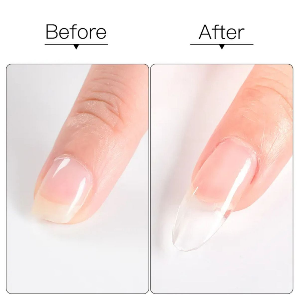 6pcs Extension Gel Manicure Kit  Gel Nail Art Kits for Starter Gellen Builder Gel for Nails UV/LED Hard Gel for Nail Extensions, & Overlays