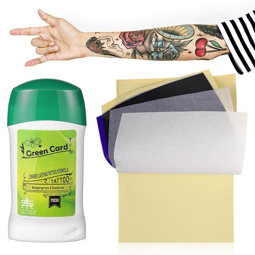 14pcs professional body art template magic Jelly, thermal copy body art transfer paper, marker pen