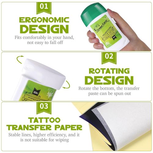 14pcs professional body art template magic Jelly, thermal copy body art transfer paper, marker pen