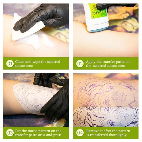 14pcs professional body art template magic Jelly, thermal copy body art transfer paper, marker pen