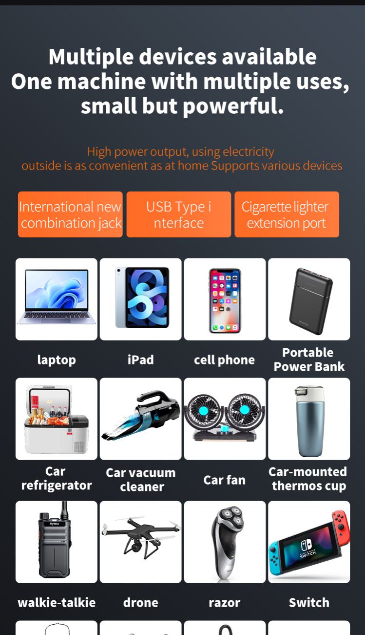 12v24v to 220v car inverter truck car universal converter mobile phone dual flash charging socket charger ， 200W Car Power Inverter，Durable Power Converter.4 USB Ports.