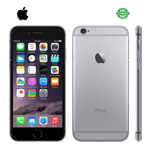 Refurbished  Apple iPhone 6 128GB/64GB/32GB/16GB+1GB 4.7-inch 1810mAh Battery without Fingerprint 8MP+1.2MP Camera unlocked smart phone iPhone6  A8 chip smartphone