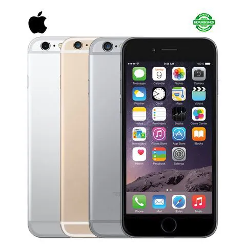 Refurbished  Apple iPhone 6 Plus 128GB/64GB/16GB 5.5 inch 1920x1080px smartphone without/with Fingerprint iphone6 plus Unlocked 2750mAh Retina HD display A8 chip+M8 motion coprocessor  iphone 6 plus