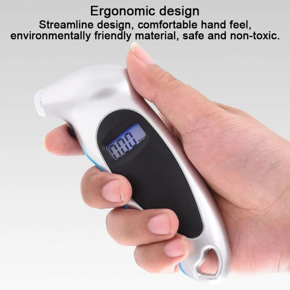 For On Board High-Precision Monitoring of Car Tire Pressure Gauge, Digital Display of Pressure Gauge.