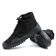 SXCHEN Men's Shoes Labor Protection Shoes Military Tactical Shoes Training Shoes Rubber Shoes  High-Top Shoes Boot Air Force Shoe Football Boots Men Fashion Canvas Shoes Boys Shoes