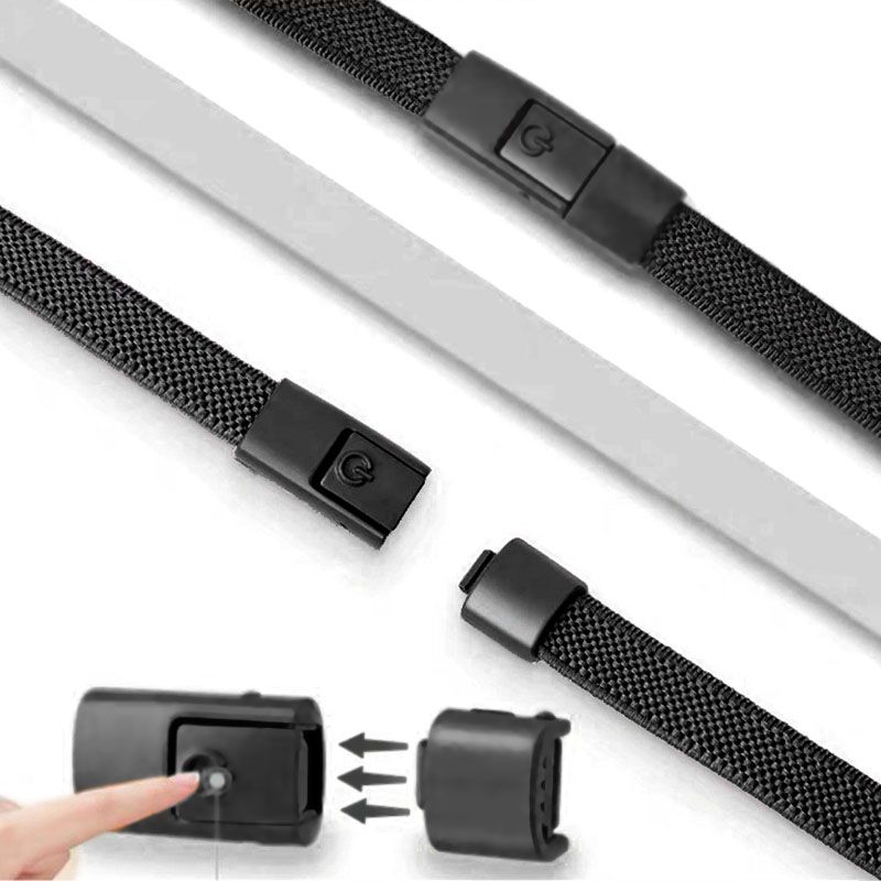 SXCHEN 【2 black buttons + 2 shoelaces】Shoelaces Press The Lazy Shoelace Buckle Without Tying The Elastic Elastic Unisex Rope Fixing Artifact Sports Leisure Colored Men Shoes Ladies Shoe