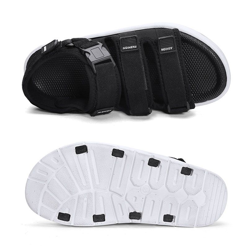 SXCHEN Men'S Shoes Sandals New Student Korean Style Trendy Sandals, Beach Shoes, Sports Open-Toe Slippers, Non-Slip Casual Sandals For Outer Wear
