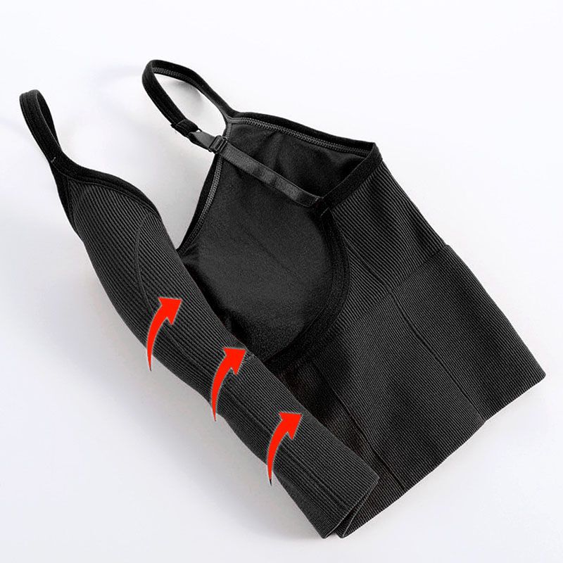 SXCHEN 2 Pack Women's Clothing Lingerie Bras Popular U-Shaped Beautiful Back Sling Seamless Breast-Wrapped Women Comfortable Vest-Style Bra Ladies Lingerie Girls Sling Bra School Lady