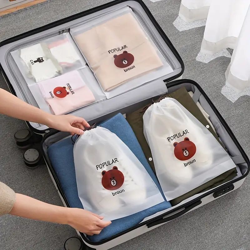 SXCHEN Shoe Bags Storage Bag, Dust-Proof And Moisture-Proof Drawstring Pocket, Student Dormitory Repacking Shoe Bag, Travel Bag, Shoe Bag