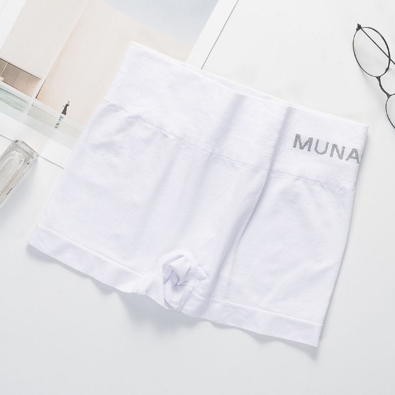 Women'S Clothing Lingerie Panties Japanese Seamless Safety Pants Mid-Waist Large Size Comfortable Elastic School Girl Boxer Briefs Ladies Panties Underwear