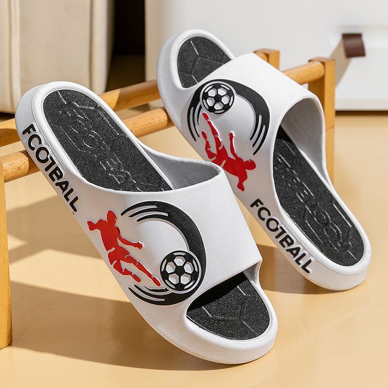SXCHEN Men'S Shoes Slippers Indoor Slippers Thick-Soled Pvc Slippers For Outdoor Wear, Sports, Home And Indoor Dual-Use Non-Slip Slippers