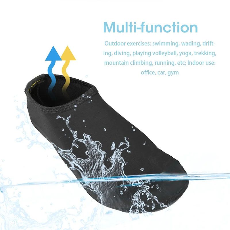 SXCHEN Men Shoes Athletic Water Shoes Beach Shoes, Snorkeling Shoe Covers, General Equipment, Swimming And Diving Socks, Snorkeling Socks, Swimming Shoe Covers, Non-Slip Water Shoes