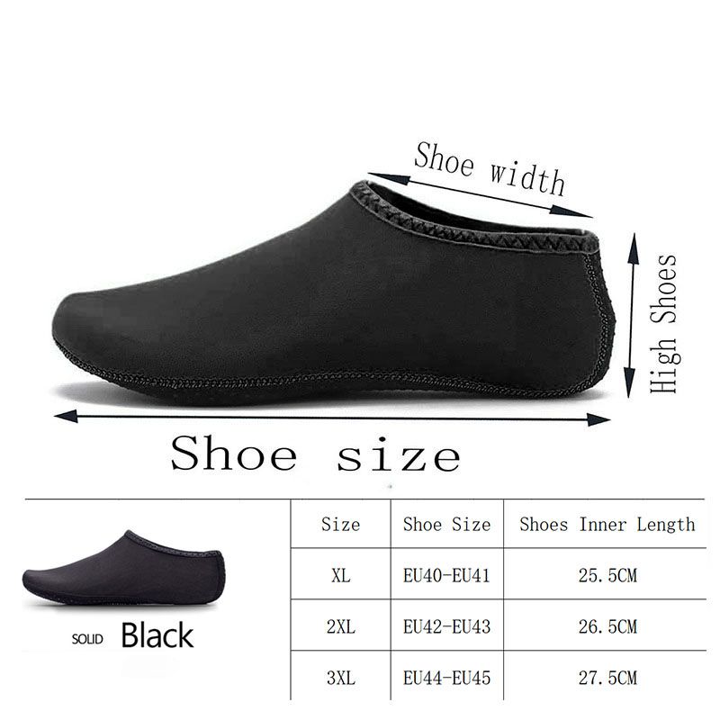 SXCHEN Men Shoes Athletic Water Shoes Beach Shoes, Snorkeling Shoe Covers, General Equipment, Swimming And Diving Socks, Snorkeling Socks, Swimming Shoe Covers, Non-Slip Water Shoes