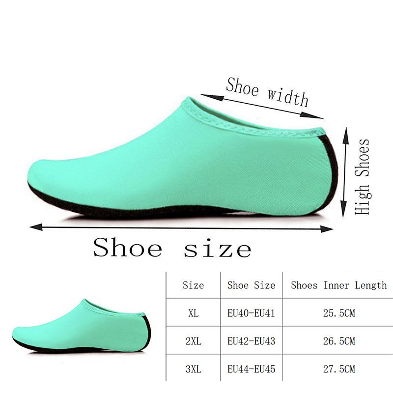 SXCHEN Women's Shoes Athletic Water Shoes Beach Shoes Snorkeling Shoe Covers General Equipment Swimming And Diving Socks Snorkeling Socks Swimming Shoe Covers Non-Slip Water Shoes Ladies Shoe elastic