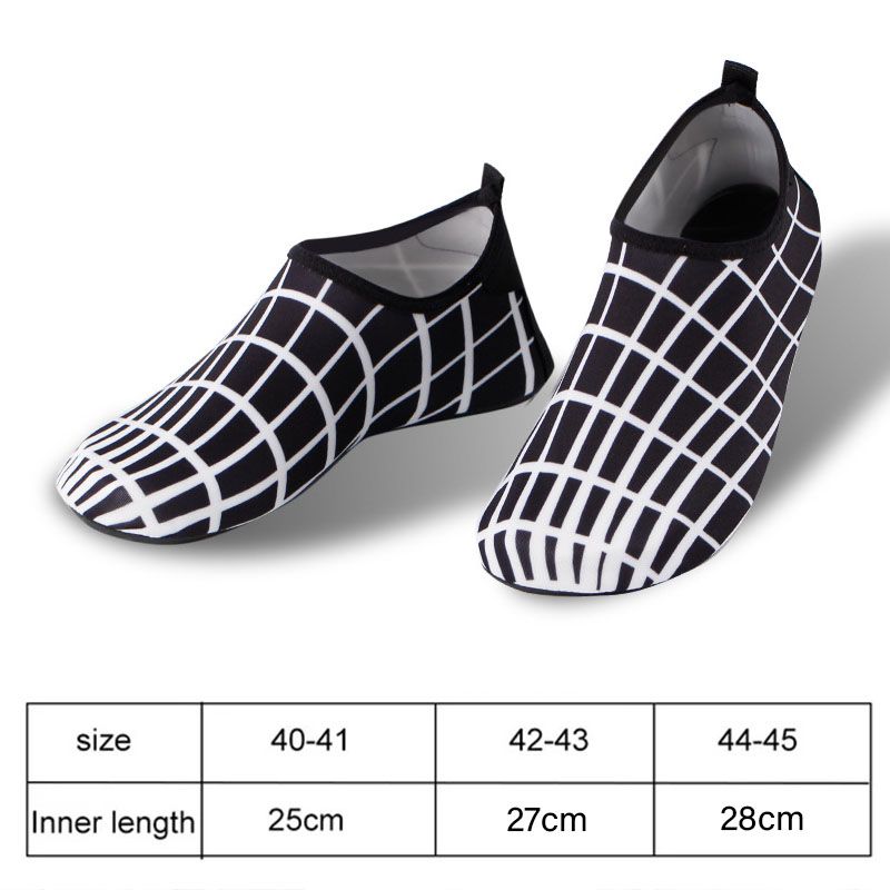 Men Shoes Athletic Water Shoes Soft Sole Men And Women Couples Anti-Slip New Quick-Drying Water Park Swimming Leisure Beach Socks Shoes