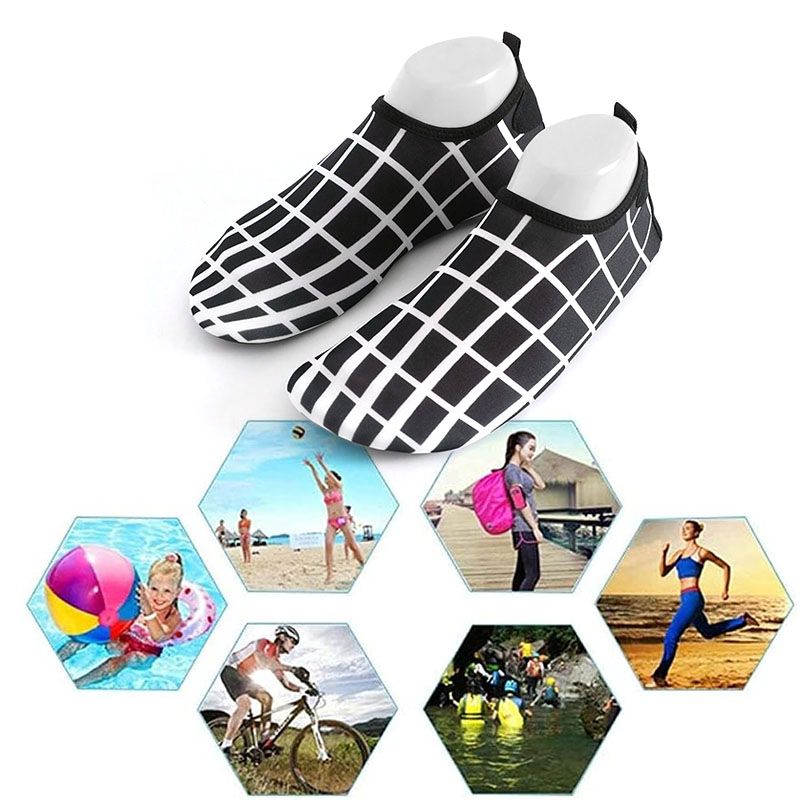 Men Shoes Athletic Water Shoes Soft Sole Men And Women Couples Anti-Slip New Quick-Drying Water Park Swimming Leisure Beach Socks Shoes