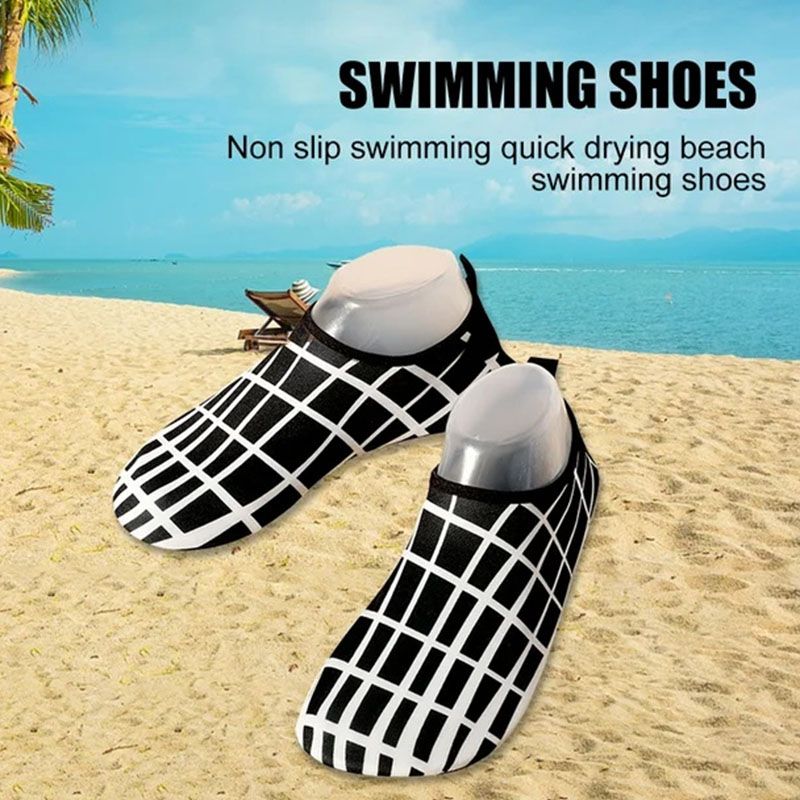 Men Shoes Athletic Water Shoes Soft Sole Men And Women Couples Anti-Slip New Quick-Drying Water Park Swimming Leisure Beach Socks Shoes