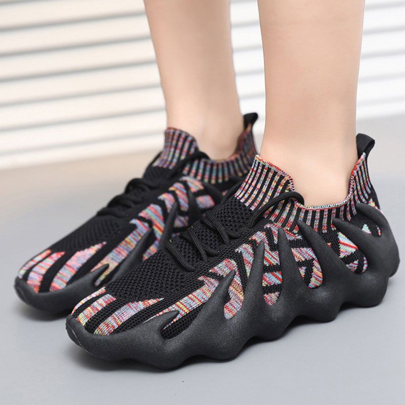 SXCHEN Women's Shoes Athletic Running Coconut Shoes Dad Shoes Octopus Breathable Mesh Versatile Student Casual Sports Shoes Trendy Sports Shoes Running Shoes Ladies Shoe elastic band Girls