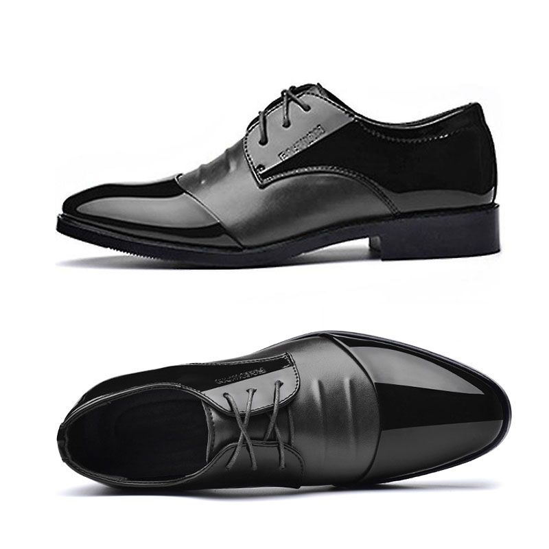 SXCHEN Men's Shoes Oxfords Leather Shoes Business Formal Shoes Casual Shoes Extra Large Leather Shoes Formal Shoes