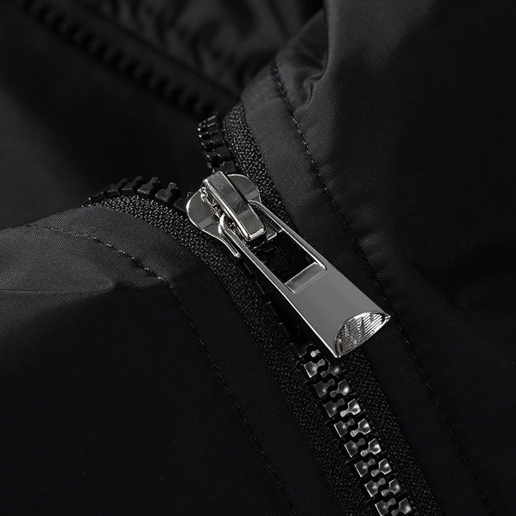 SXCHEN Men Jackets Casual Stand Collar Coats Men'S Baseball Uniforms Workwear Windbreakers Men Youth Tops Trendy Stand Collar Slim Jackets Bomber Jackets